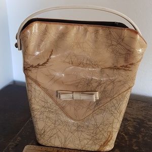 confetti glitter vintage purse